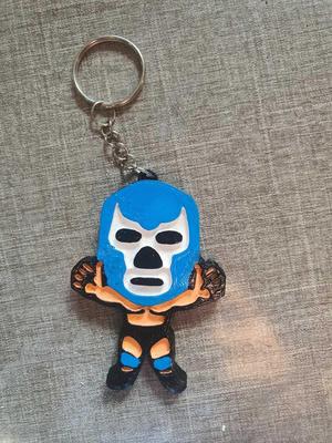 Wrestler keychain