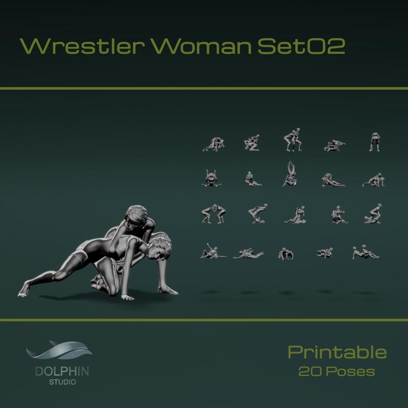 Wrestler Woman Set02