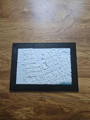 3D Map of Buenos Aires with La Bombonera
