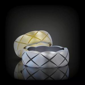 Wedding bands set promise rings