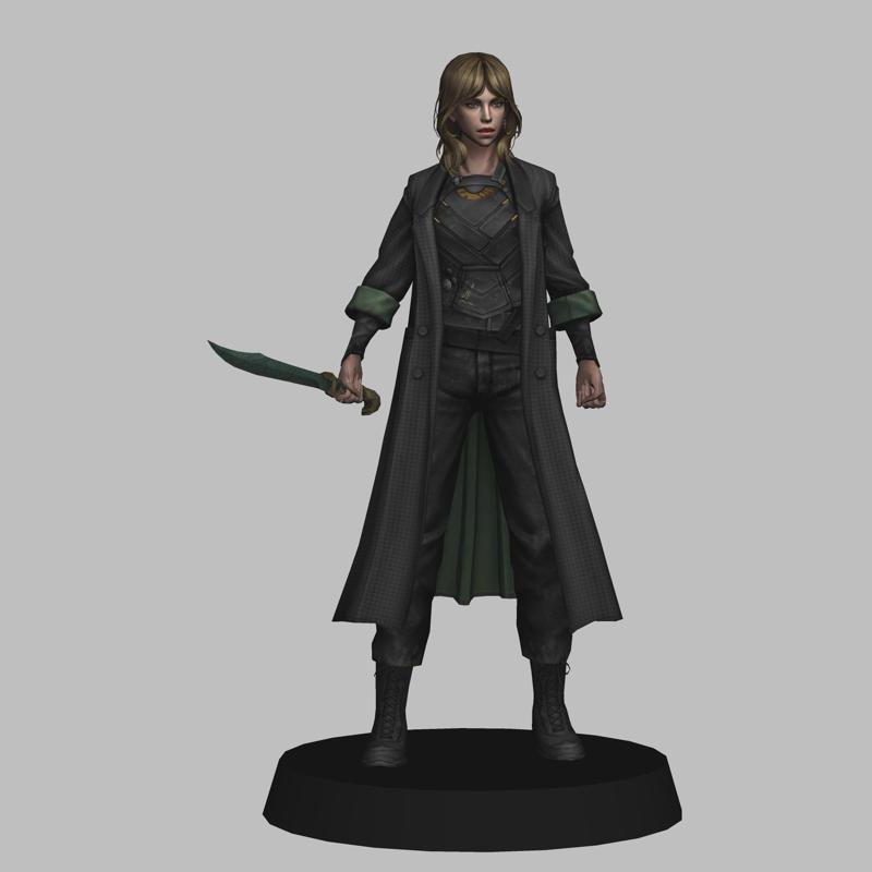 Sylvie SEASON 2 - Loki series LOW POLYGONS AND NEW EDITION