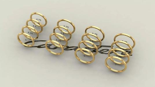 Wedding Band From 4-8 Sizes US