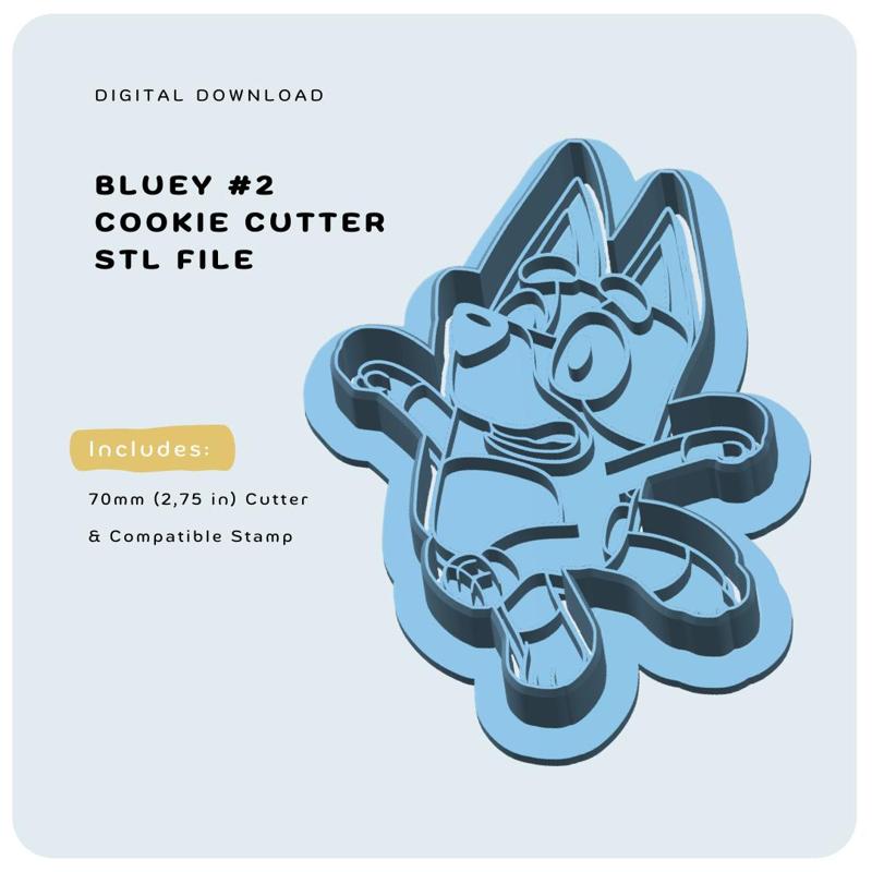 Cookie Cutter - Bluey #2 (Bluey Collection)