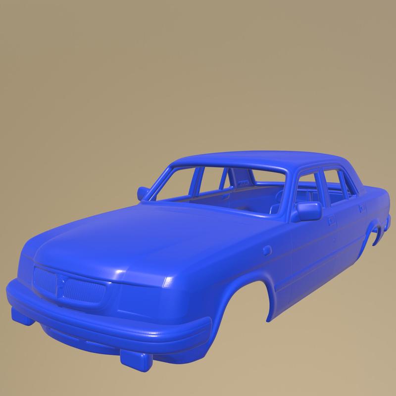 GAZ 3110 Volga 2005 PRINTABLE CAR BODY