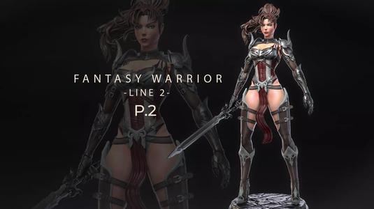 Fantasy Warrior - Line 2 - F2 -