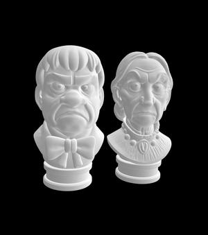 Haunted Mansion Sentries of the Séance Busts