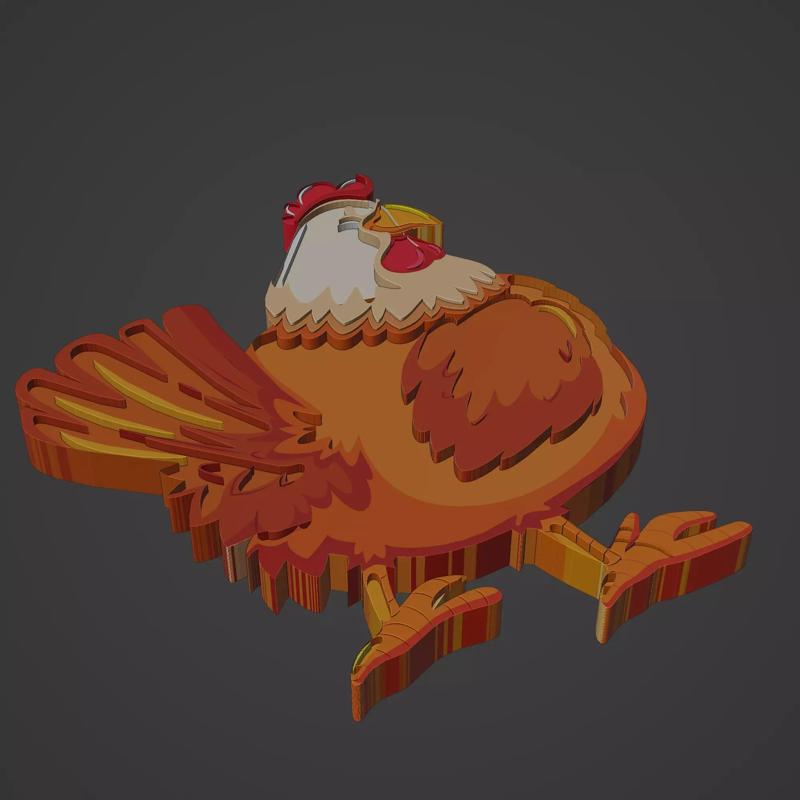 cockerel animal cartoon