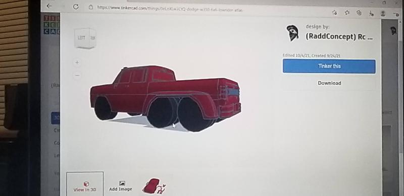 SLAMMED DODGE W350 6X6 4 Door Lowrider FMS Atlas