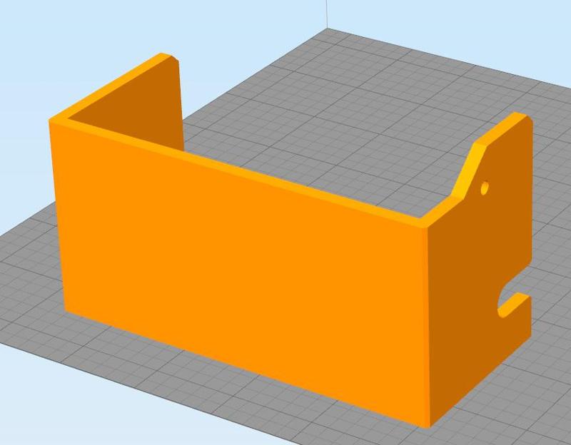 Power switch Anet A8 3d printer (NEWEST MODEL) [without holes]