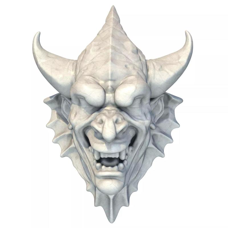 Gargoyle Head 13