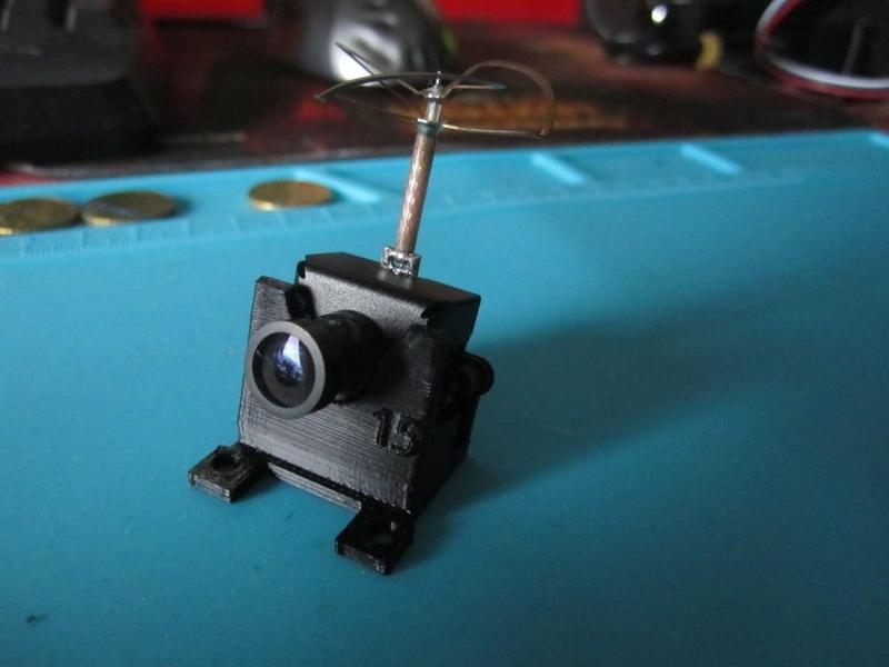 Mini mount_eachine_ef-01 fpv camera and 15 degree version.