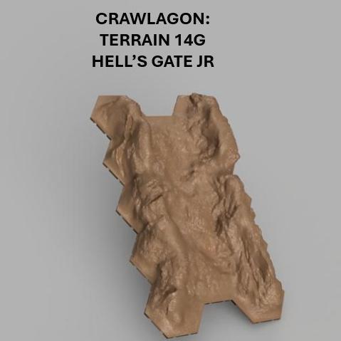 CRAWLAGON: *TERRAIN 14G HELL'S GATE JR* || RC rock crawling system for 1/24, 1/18, 1/16 scale RC crawlers