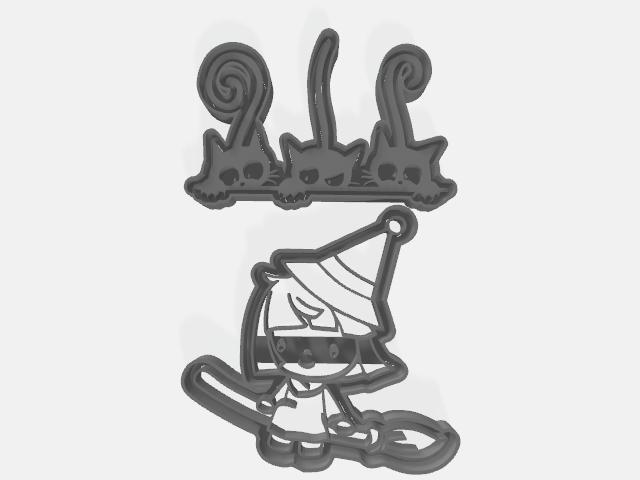 Cute Halloween Cookies, cut cookies