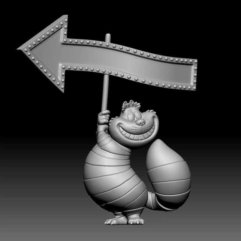 Cheshire cat - Alice in Wonderland - 040