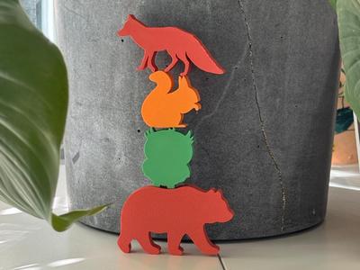 Fall Animal Stack