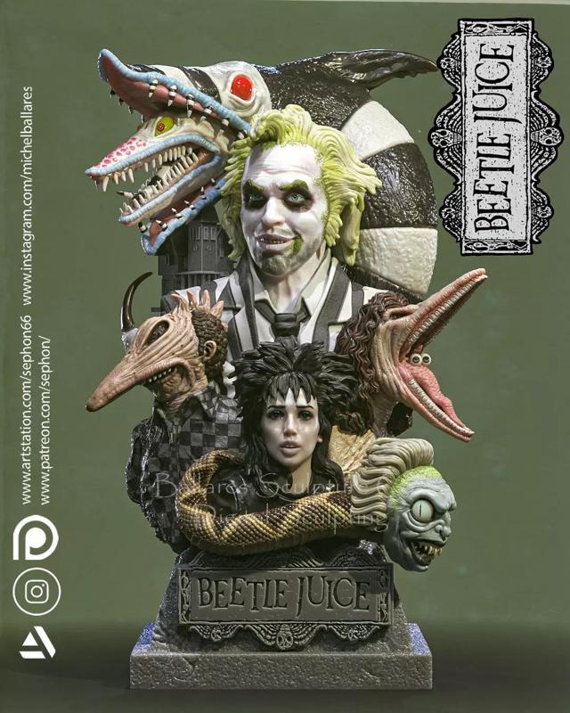 BEETLEJUICE BY CREATIVE GEEK MB