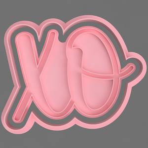 XO XO CUTTERS FOR COOKIE AND FONDANT