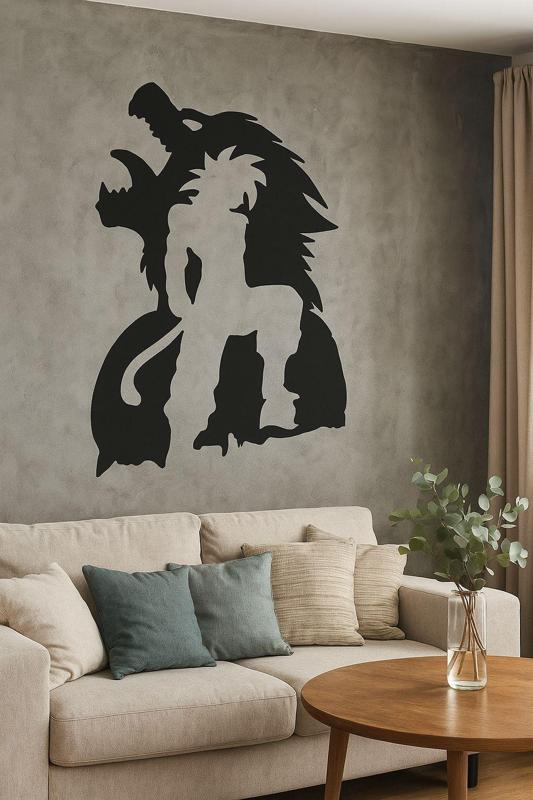 DRAGON BALL - GOKU OZARU DECORATION WALL ART