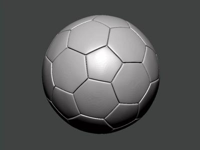 3D Model-FOOTBALL0001 soccer ball