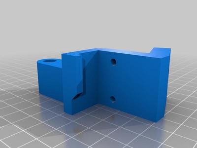 LCD 12864 Case with integrated Z-Axis support