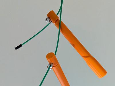 Cross Training skipping rope handle