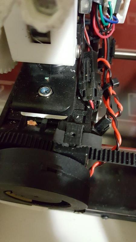 Robo 3d belt clip/tensioner