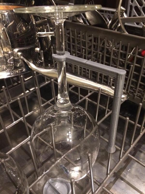 Dishwasher Wine Glass Holder - Stabilizer
