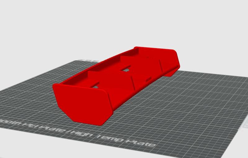 LOSI DBXL-E 2.0 REAR SPOILER WING