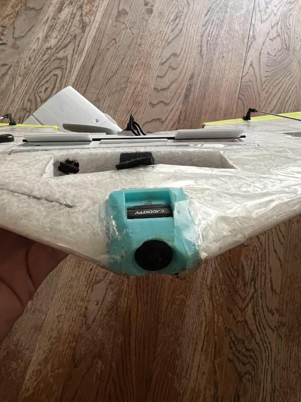 Walksnail V2 pro camera holder for Vollstyle wing