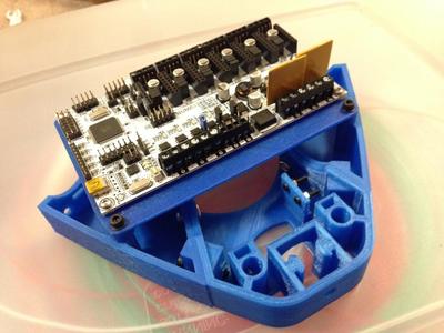 RUMBA Mount for "3DR Simple" 3D Printer