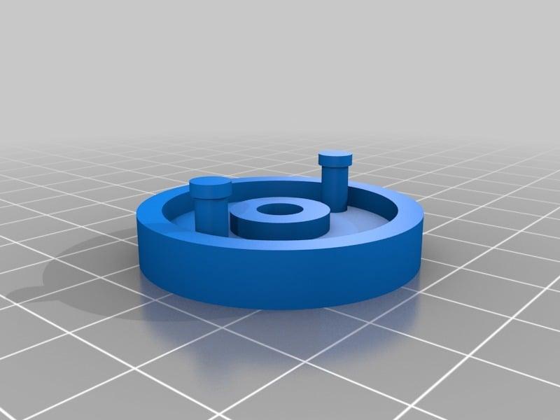 Bicycle helmet size mount fixture (crivit)