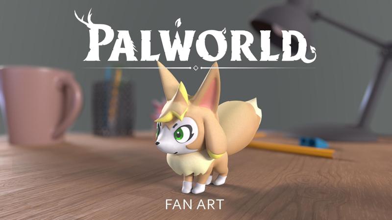 PALWORLD 14 VIXY FANART