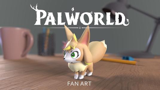 PALWORLD 14 VIXY FANART