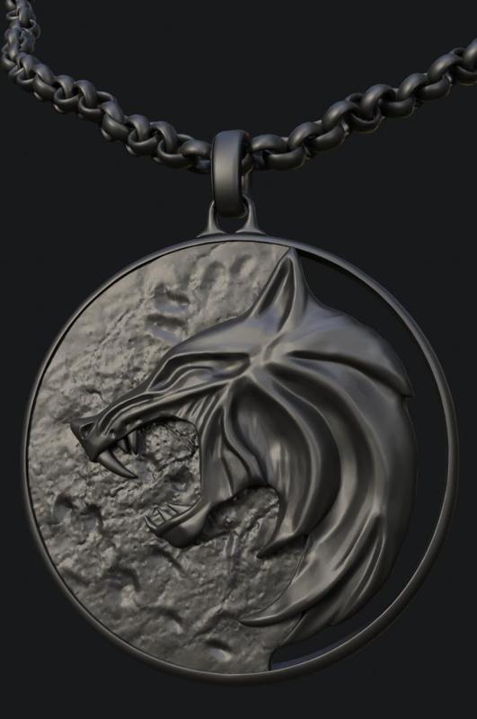 Netflix The Witcher Medallion