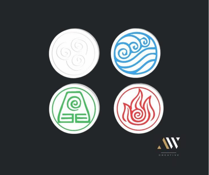 AVATAR  COASTER / LOGO PACK