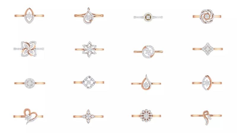 111 Ultra light wt Women Ring 3dm stl renders details 3D Model Collection