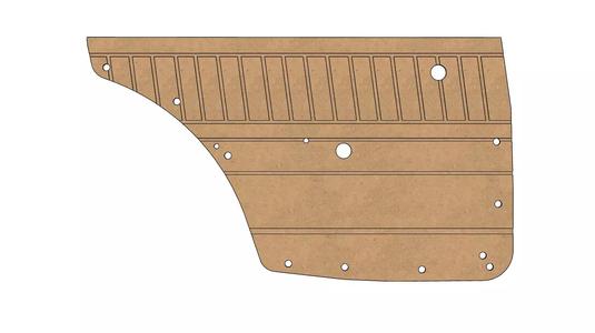 Datsun 510 4door door panel backing
