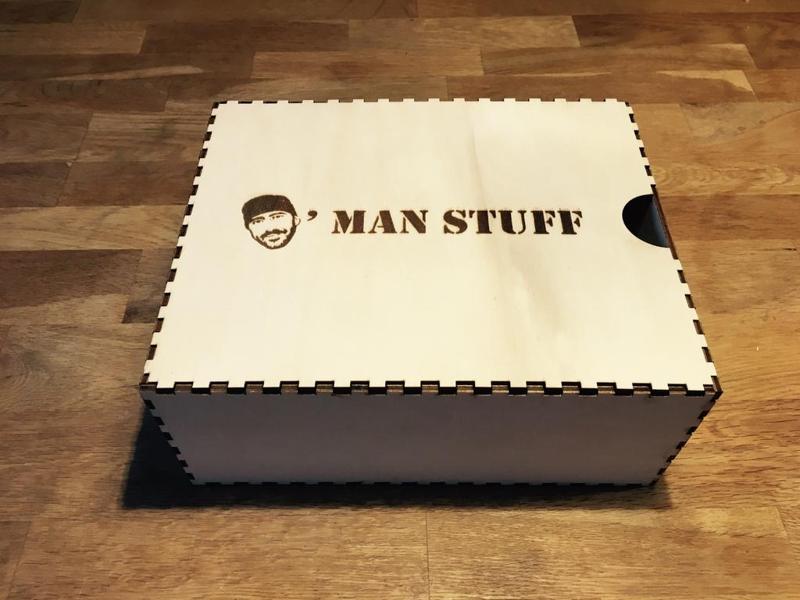 Holzkiste für Junggesellenparty