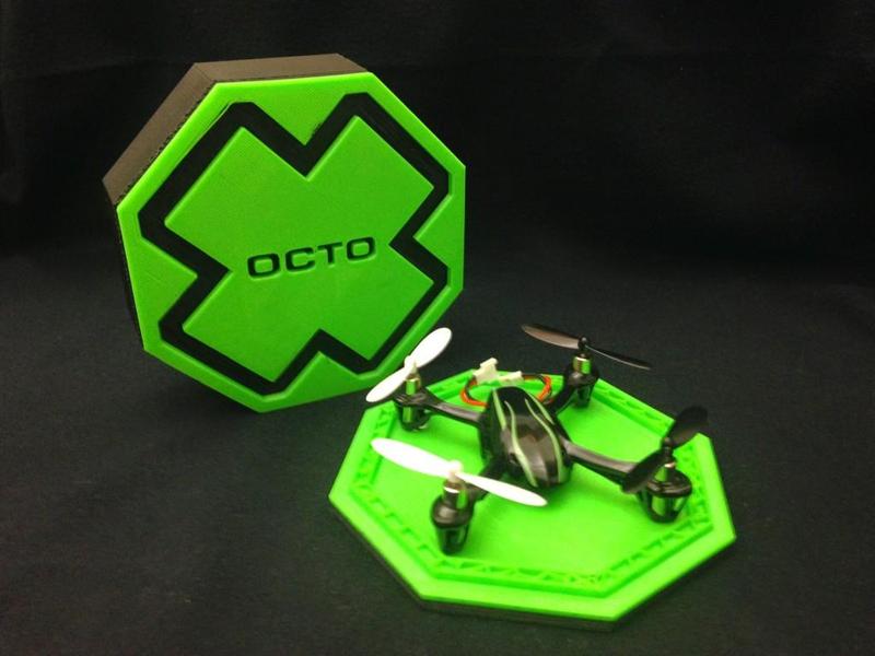 X-Octo Box for the Estes Dart or Hubsan X4 Case