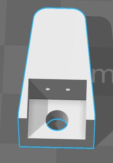 LDR holder for laser harp 