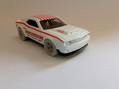 Wheel and tire for Dodge Demon Hot Wheels