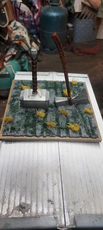 Mjöllnir and stormbreaker thor