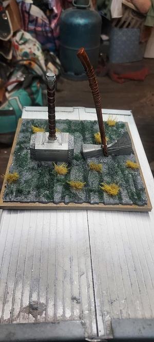 Mjöllnir and stormbreaker thor