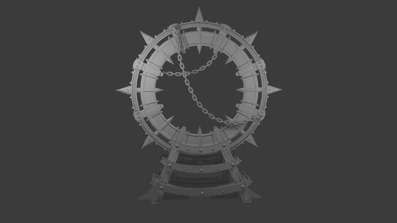 Grimdark Chaos Star gate the forbidden butthole