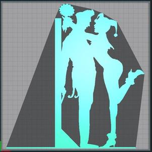 Bookend - bookend - Harley and joker - DC Comics