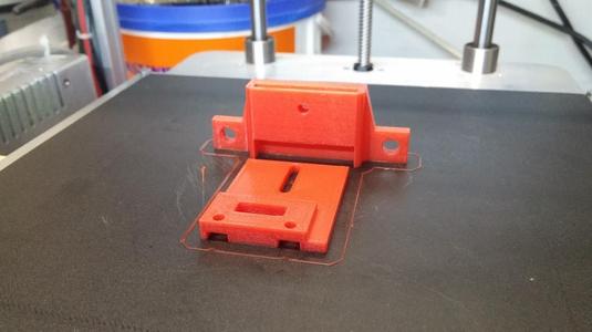 2020 Extrusion adjustable Endstop bracket