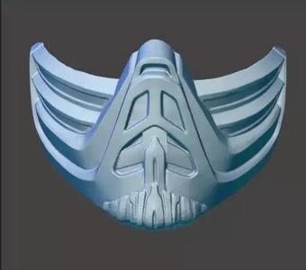 Sub-zero mask from Mortal Kombat 1995