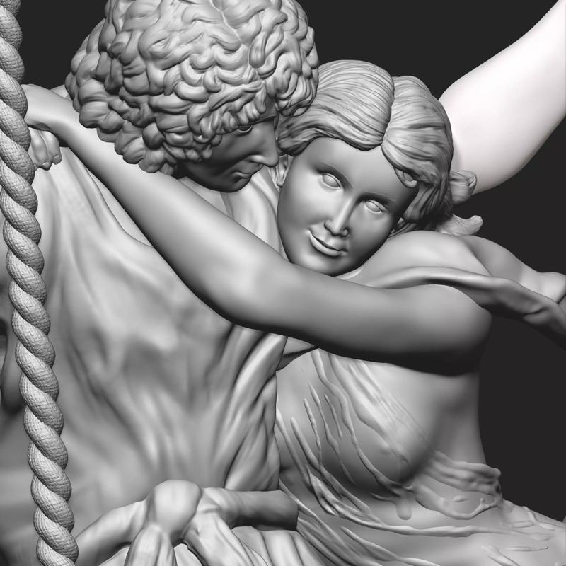 SpringTime 3D Sculpture Print