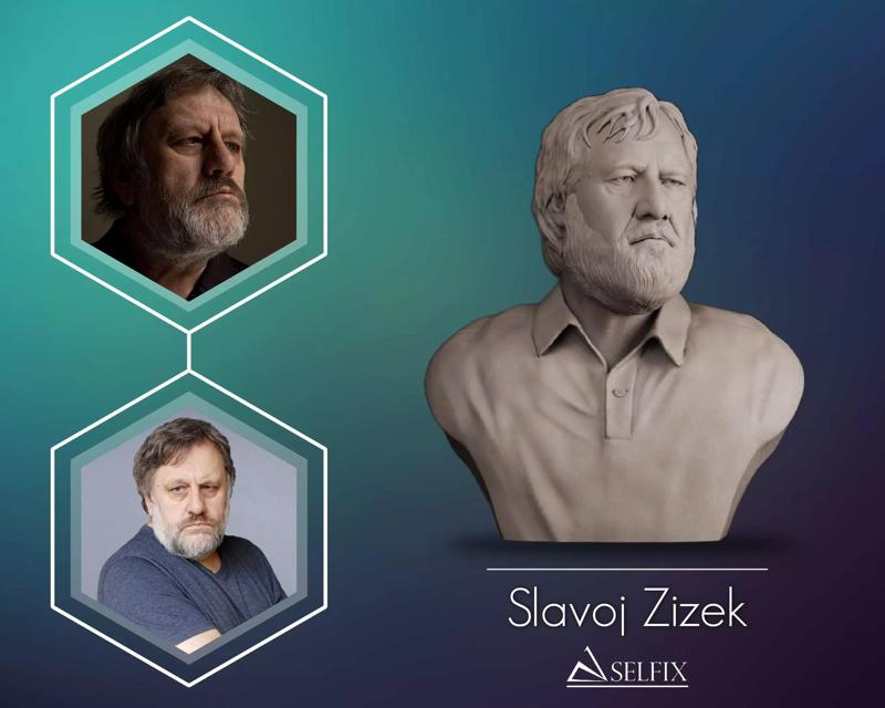 Slavoj Zizek bust