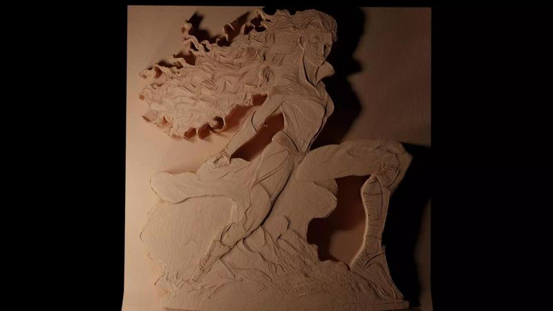 Storm Marvel CNC 3d Print High Relief Sand Casting